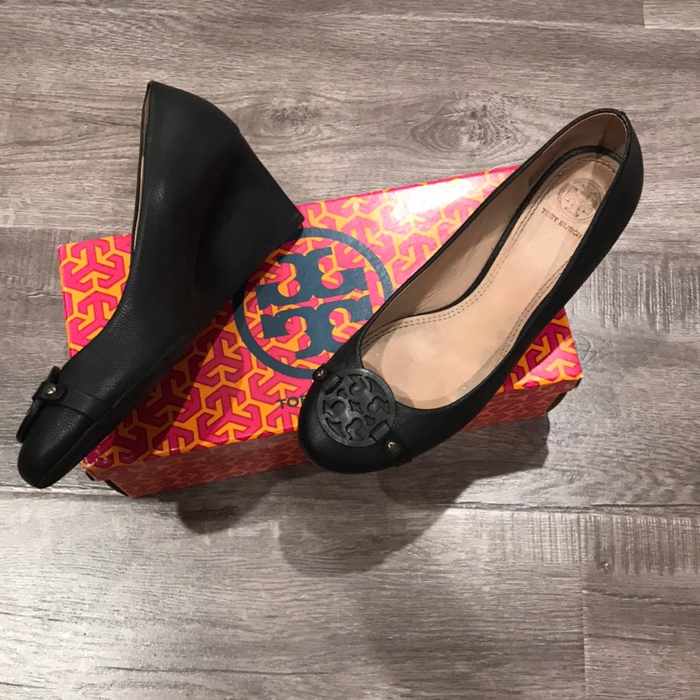 Tory Burch shoes with wedge heels